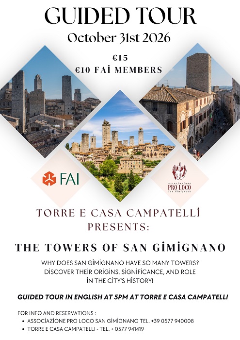 VISITA GUIDATA A TORRE E CASA CAMPATELLI CON FOCUS SULLE TORRI
